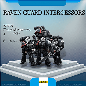 Joytoy JT4577+4584+4591+4607 Raven Guard Intercessors Creator Expert