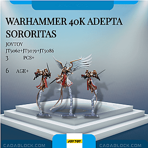 Joytoy JT5062+JT5079+JT5086 Warhammer 40k Adepta Sororitas Creator Expert