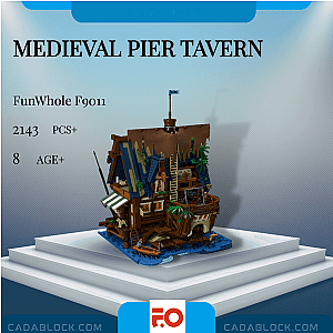 FunWhole F9011 Medieval Pier Tavern Modular Building