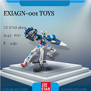 JIESTAR 58031 EXIAGN-001 Toys Creator Expert