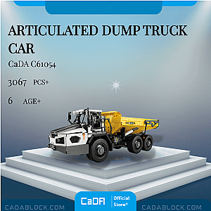 CaDa C61054 Articulated Dump Truck Car Technician