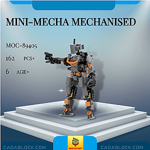 MOC Factory 89405 Mini-Mecha Mechanised Creator Expert