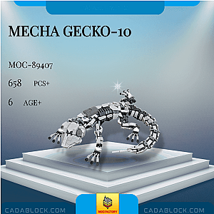 MOC Factory 89407 Mecha Gecko-10 Creator Expert