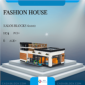 KALOS BLOCKS 61002 Fashion House Modular Building