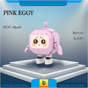 MOC Factory 89416 Pink Eggy Creator Expert