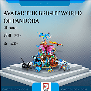 DK 3005 Avatar The Bright World of Pandora Movies and Games