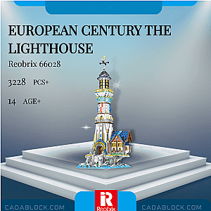 REOBRIX 66028 European Century The Lighthouse Modular Building