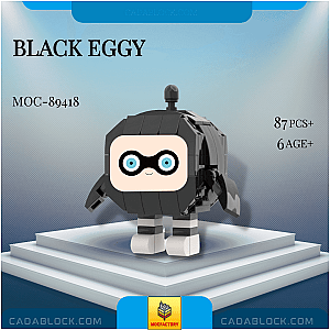 MOC Factory 89418 Black Eggy Creator Expert