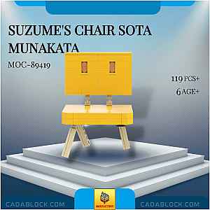 MOC Factory 89419 Suzume's Chair Sota Munakata Creator Expert