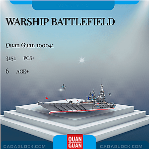 QUANGUAN 100041 WARSHIP BATTLEFIELD Military