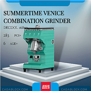 DECOOL / JiSi 16803 Summertime Venice Combination Grinder Creator Expert