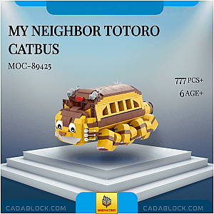 MOC Factory 89425 My Neighbor Totoro CatBus Movies and Games