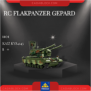 KAZI / GBL / BOZHI KY84143 RC Flakpanzer Gepard Military