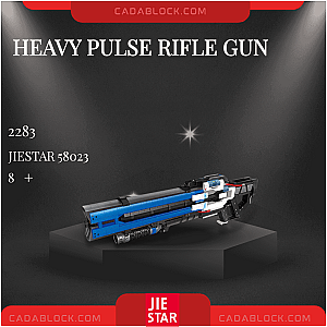 JIESTAR 58023 Heavy Pulse Rifle Gun Military