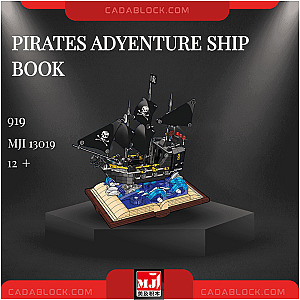 MJ 13019 Pirates Adyenture Ship Book Creator Expert