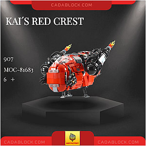 MOC Factory 81683 Kai´s Red Crest Movies and Games