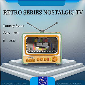 Pantasy 85001 Retro Series Nostalgic TV Creator Expert