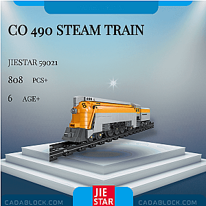 JIESTAR 59021 CO 490 Steam Train Technician