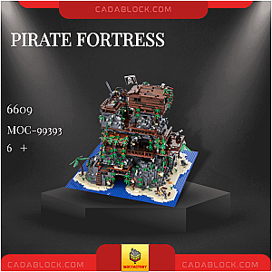 MOC Factory 99393 Pirate Fortress Creator Expert