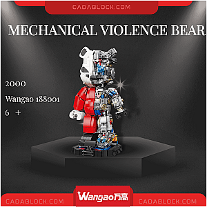 Wangao 188001 Mechanical Violence Bear Creator Expert