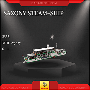 MOC Factory 79027 Saxony Steam-Ship Technician