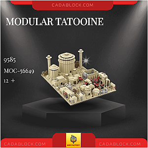 MOC Factory 56649 Modular Tatooine Star Wars
