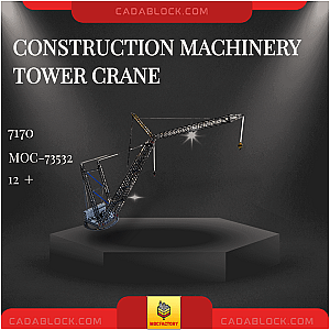 MOC Factory 73532 Construction Machinery Tower Crane Technician