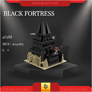 MOC Factory 104069 Black Fortress Star Wars