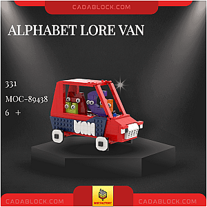 MOC Factory 89438 Alphabet Lore VAN Creator Expert