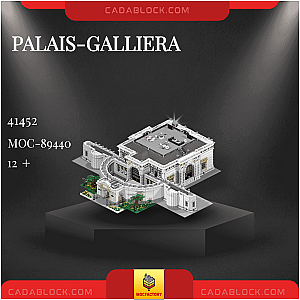 MOC Factory 89440 Palais-Galliera Modular Building