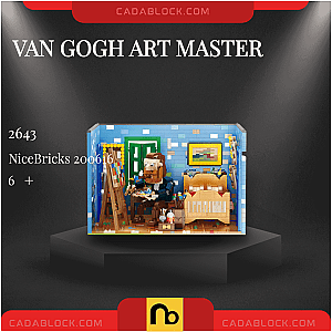 NiceBricks 200616 Van Gogh Art Master Creator Expert