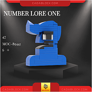 MOC Factory 89441 Number Lore One Creator Expert