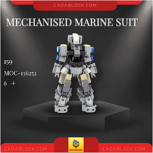 MOC Factory 136252 Mechanised Marine Suit Creator Expert