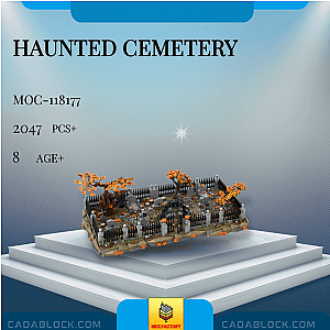 MOC Factory 118177 Haunted Cemetery Creator Expert