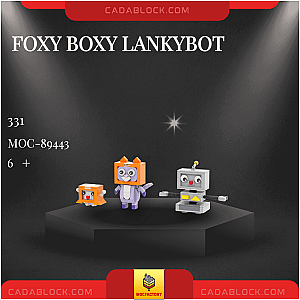 MOC Factory 89443 Foxy Boxy LankyBot Creator Expert