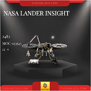 MOC Factory 133543 NASA Lander InSight Space