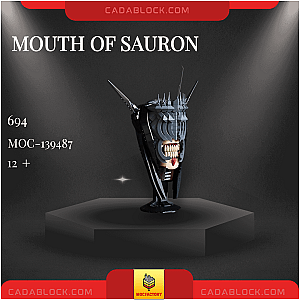 MOC Factory 139487 Mouth of Sauron Movies and Games