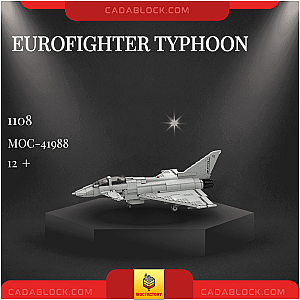 MOC Factory 41988 Eurofighter Typhoon Military