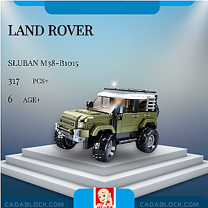 Sluban M38-B1015 Land Rover Technician