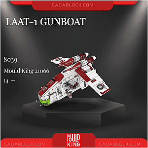 MOULD KING 21066 LAAT-1 GunBoat Star Wars