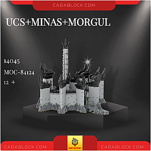 MOC Factory 84124 UCS Minas Morgul Movies and Games