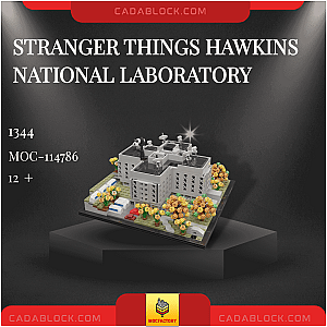 MOC Factory 114786 Stranger Things Hawkins National Laboratory Movies and Games