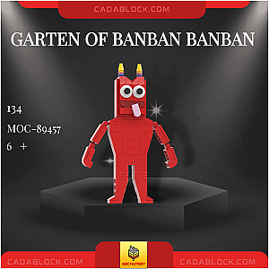 MOC Factory 89457 Garten of Banban Banban Movies and Games