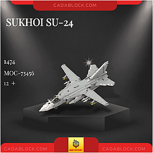 MOC Factory 73456 Sukhoi Su-24 Military