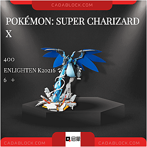 QMAN / ENLIGHTEN / KEEPPLEY K20216 Pokémon: Super Charizard X Creator Expert