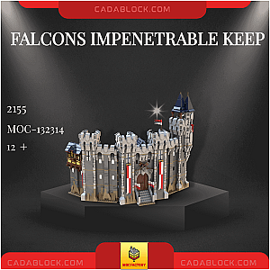 MOC Factory 132314 Falcons Impenetrable Keep Modular Building