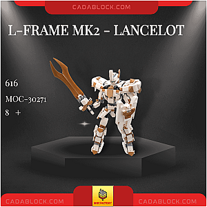MOC Factory 30271 L-Frame Mk2 - Lancelot Movies and Games