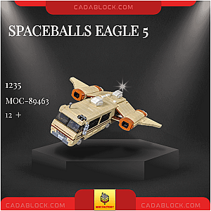MOC Factory 89463 Spaceballs Eagle 5 Space