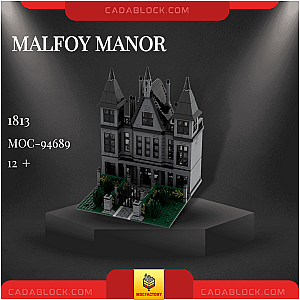 MOC Factory 94689 Malfoy Manor Movies and Games