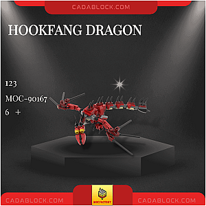 MOC Factory 90167 Hookfang Dragon Movies and Games